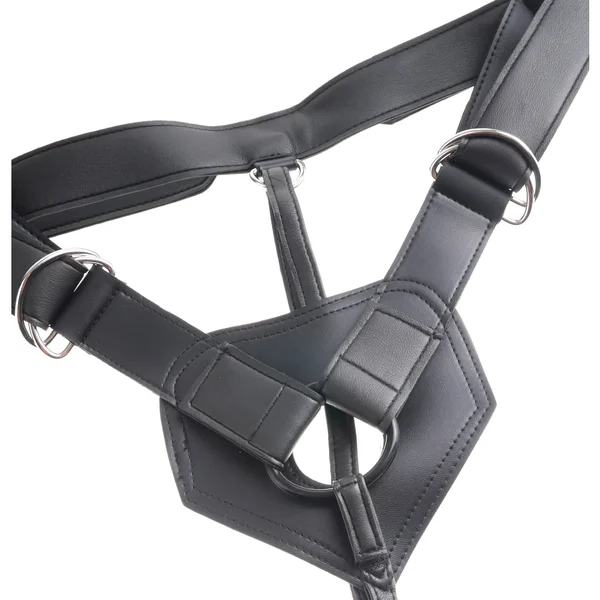 King Cock Strap on Harness With 9 Inch Cock - Black — image 13 of 14