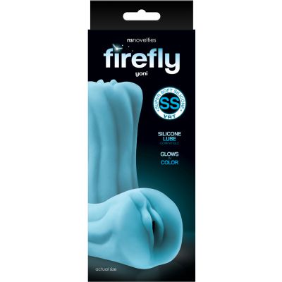 Firefly Yoni Glow in Dark Blue Vagina Stroker