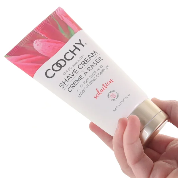 COOCHY Oh So Smooth Shave Cream, Seduction  - Honeysuckle Citrus 3.4 oz (100 mL)