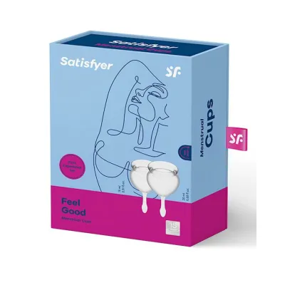 Satisfyer Feel Good Menstrual Cup Clear