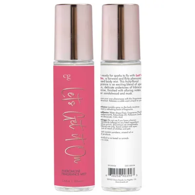 Let s Get It on Fragrance Body Mist With Pheromones Fruity Floral 3 5 Oz