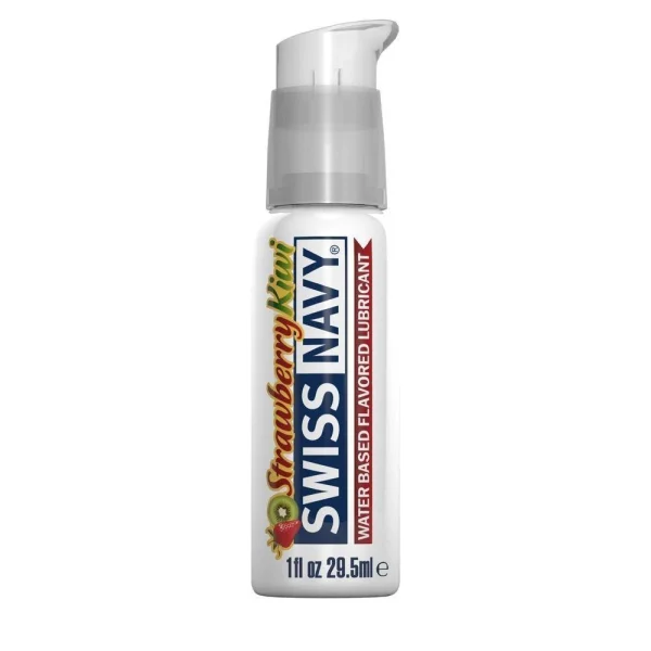 Swiss Navy Strawberry Kiwi Water-Based Flavored Lube | 1oz