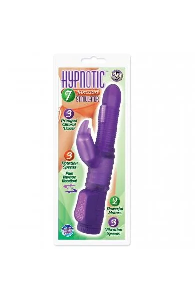 HYPNOTIC 7 FUNCTION STIMULATOR LAVENDER WATERPROOF — image 4 of 6