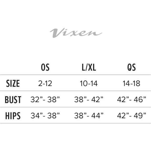Vixen No Regrets Reversible Wrap Top & Thong Panty by Fantasy Lingerie - One Size