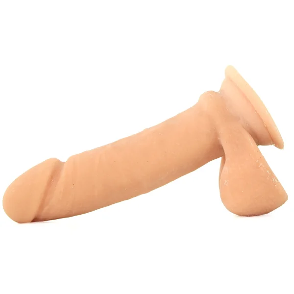 The D - Perfect D 7" Suction Cup Dildo by Doc Johnson - Vanilla