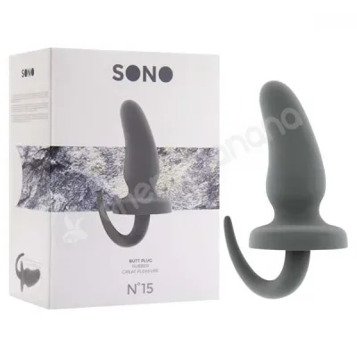 Sono No 15 Grey Tailed Butt Plug