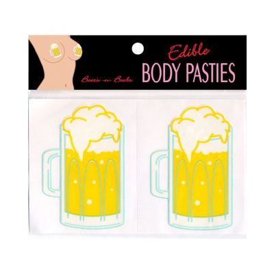 Edible Pasties Beer N Boobs Yellow
