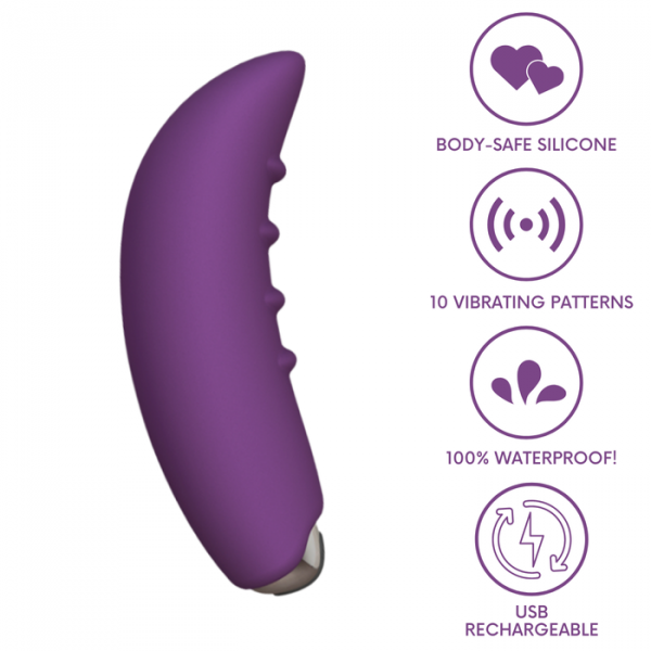 Quiet Mini Clit Stimulator & G-Spot Vibrator