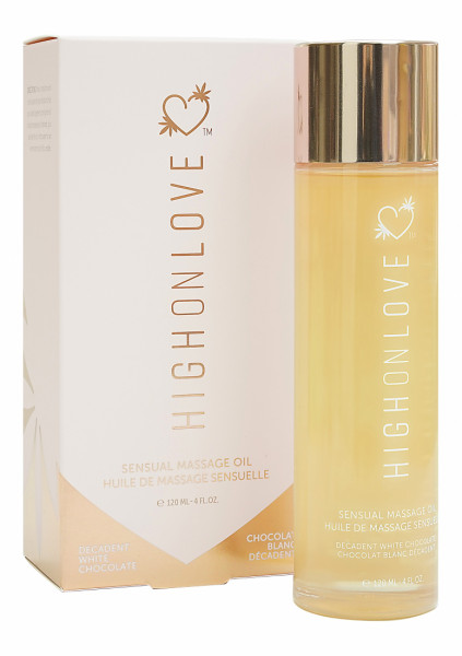 Massage Oil Decadent White Chocolate - 120 ml - Sensual Massage Oil