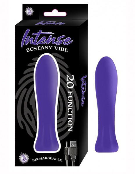 Intense Ecstasy 20 Function Silicone Vibrating Bullet
