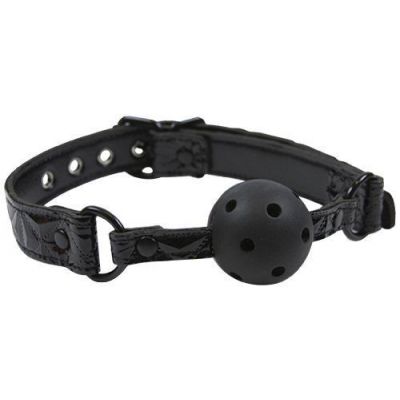 New Sensations Novelties Sinful Ball Gag Black