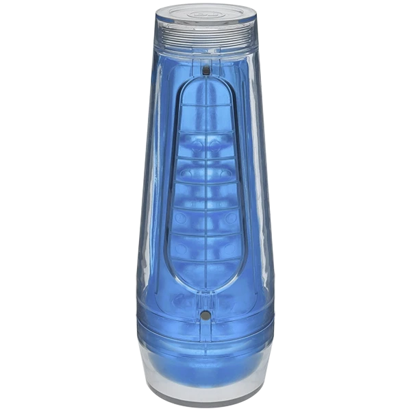 Doc Johnson Main Squeeze Optix Crystal Blue