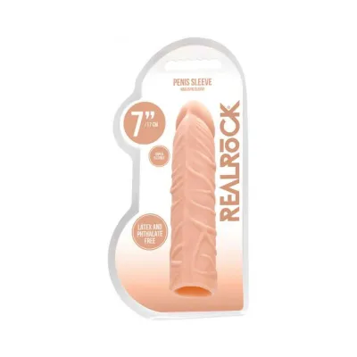 Real Rock Penis Extender 7 17 5 Cm Vanilla