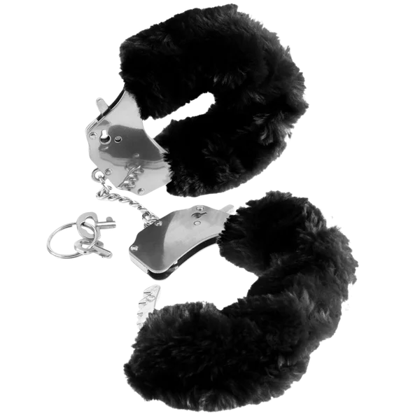 Fetish Fantasy Series Furry Cuffs - Black — image 5 of 6