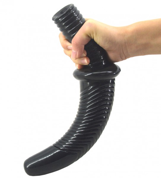 12'' Screw Dildo + Handle