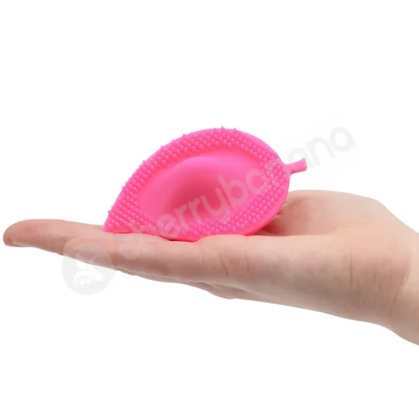 Cherry Banana Pink Vibrating Love Leaf Stimulator