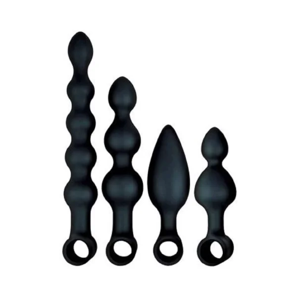 Anal-ese Collection Vibrating Anal Fantasy Kit - Black — image 4 of 5