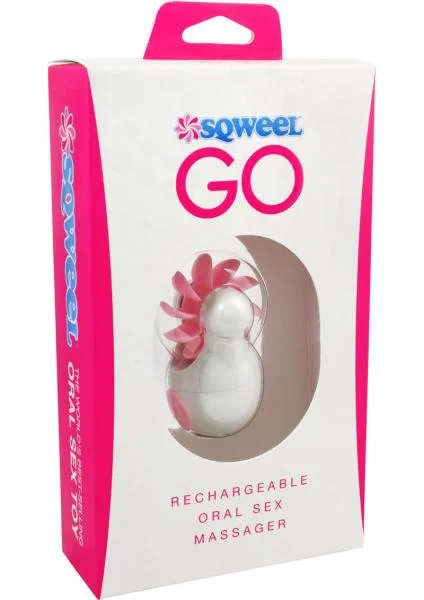 Sqweel Go Oral Sex Simulator White