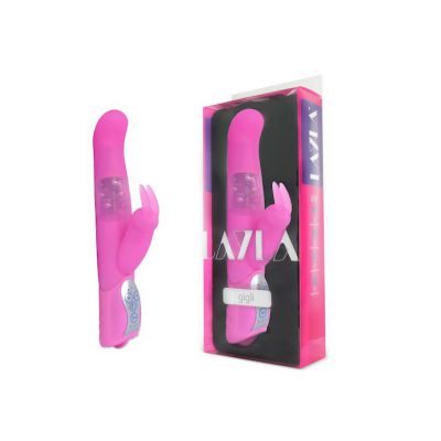 Gigli Rabbit Vibrator Pink 10 Inch