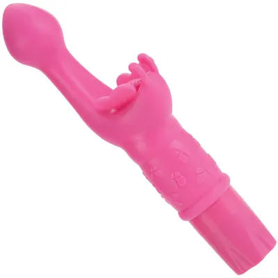 CalExotics Silicone Butterfly Kiss Vibrator Pink