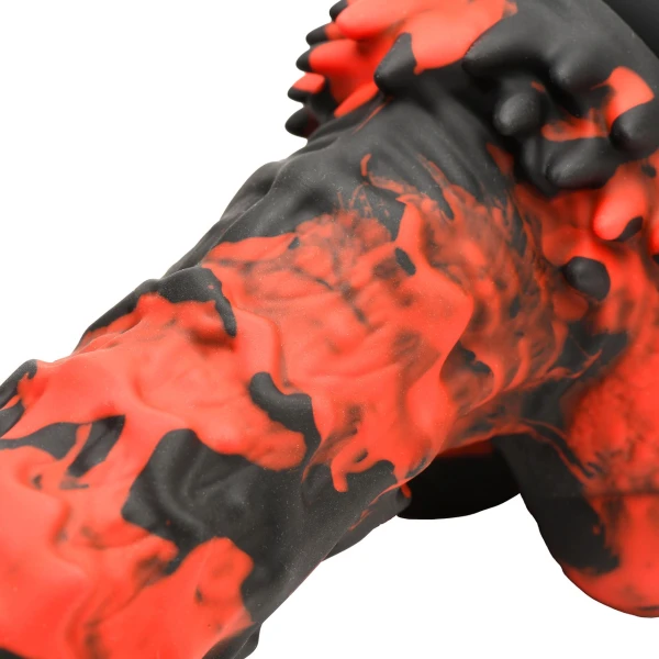 Creature Cocks -  Fire Demon Monster Silicone Dildo