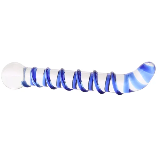Mr. Swirly 6.5 Inch G-Spot Glass Dildo — image 5 of 8