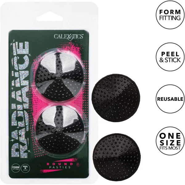 CalExotics Radiance Round Gem Pasties