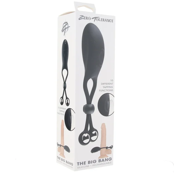 Zero Tolerance The Big Bang Vibrating Silicone Rechargeable Adjustable Cock Ring