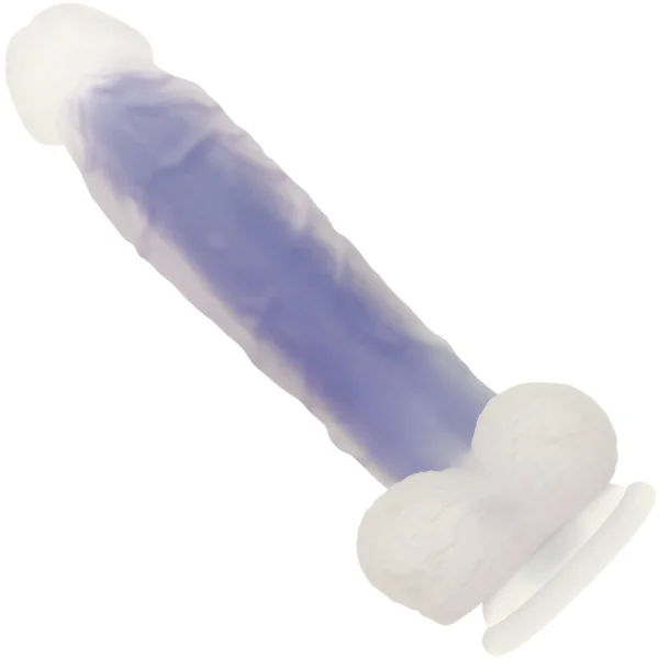 Evolved Luminous Glow in the Dark Dildo, Dual-Density Silicone