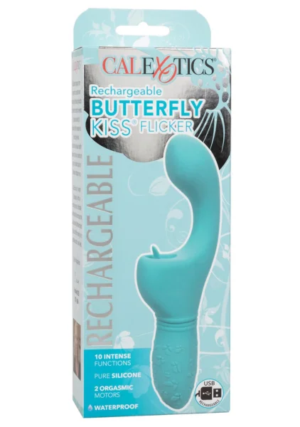 Rechargeable Butterfly Kiss Flicker Vibrator