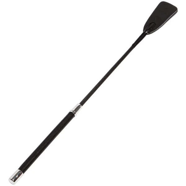 Bondara Luxe Suspense Faux Leather Slapper Riding Crop – 21 Inch