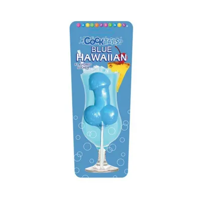 Blue Hawaiian Cocktails Sucker