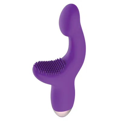 Adam and Eve 7 5 Rechargeable G Spot Pleaser with Clitoral Nubs