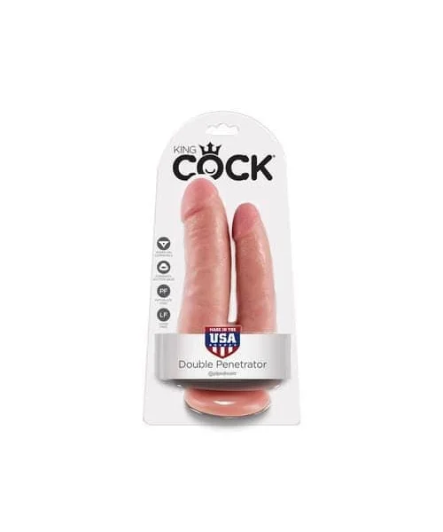 King Cock Double Penetrator-Flesh
