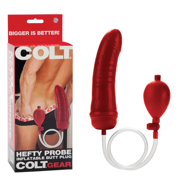 Colt Hefty Probe Inflantable Butt Plug - Red — image 18 of 18