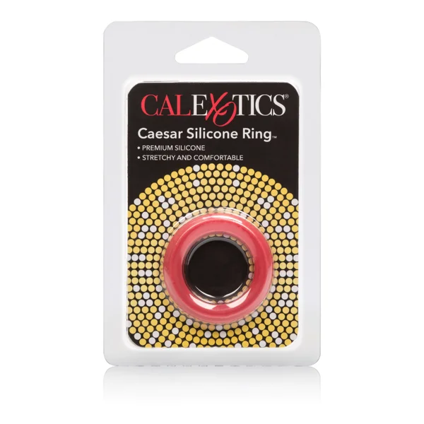Caesar Silicone Ring - Red — image 15 of 16