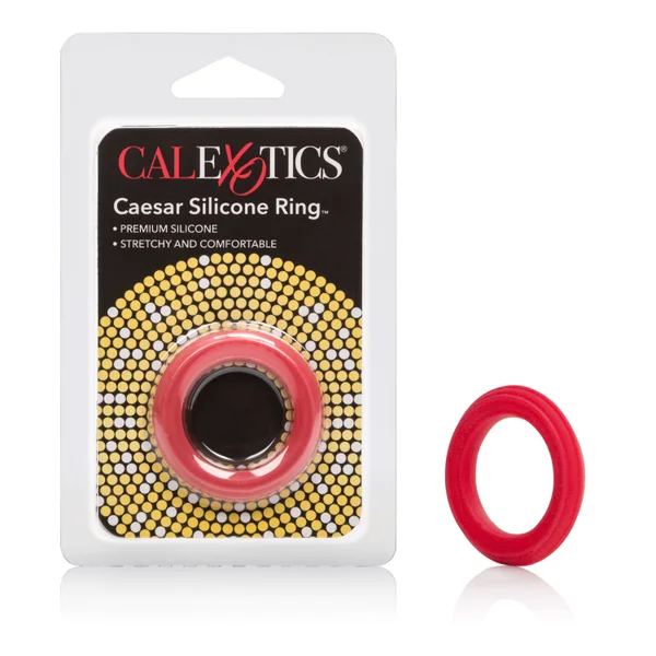 Caesar Silicone Ring - Red — image 14 of 16