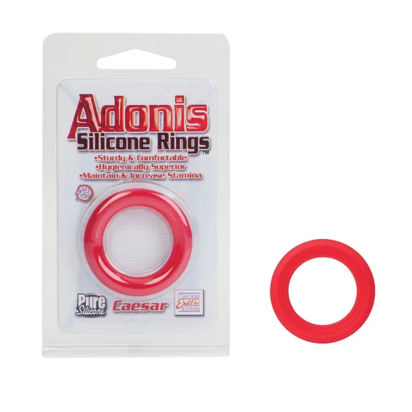 Caesar Silicone Ring - Red — image 11 of 16