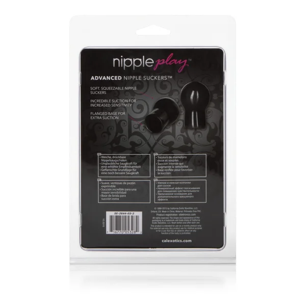 Nipple Play Advanced Nipple Suckers - Black — image 10 of 10