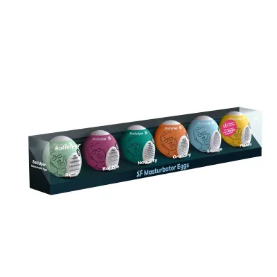 Assorted Egg Strokers x6
