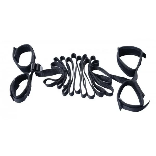 Ensnare Stretcher Restraint Bed Set Black