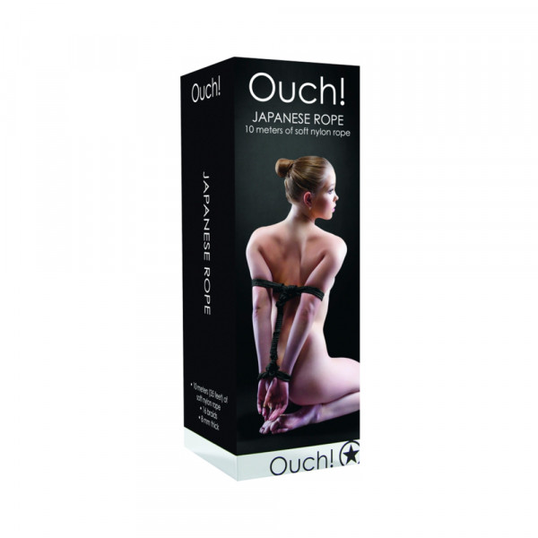 Ouch! Japanese Rope - 10m - Black