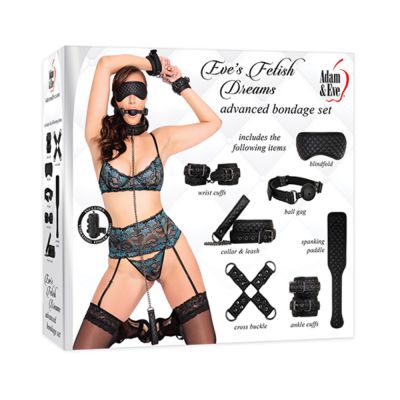 A e Eve s Fetish Dreams Advanced Bondage Set Black