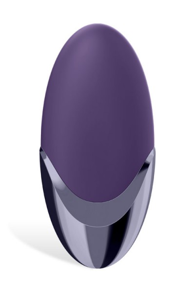 Satisfyer Purple Pleasure 3.7" Lay On Clitoral Vibrator