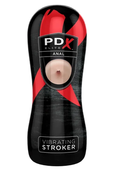 Pipedream 6.5" Vibrating Realistic Ass Masturbator
