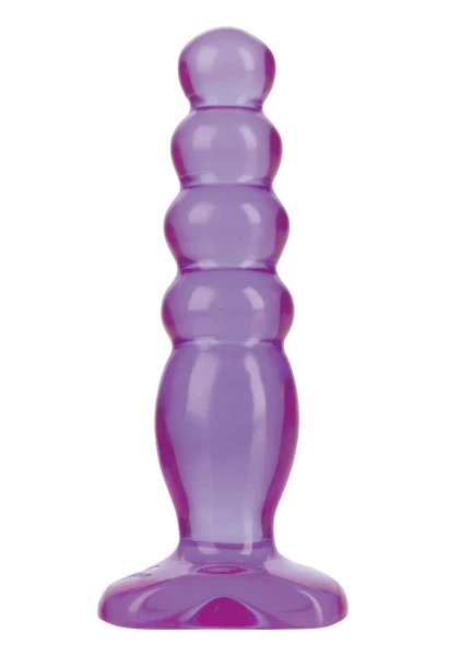 Crystal Jellies 5 inch Anal Delight - Purple