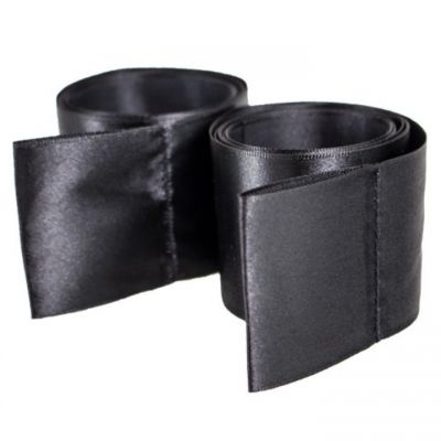 Bondara Black Silky Restraints