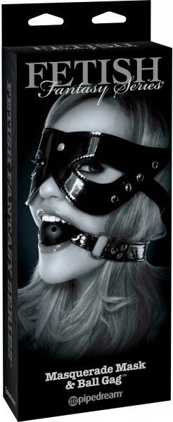 Masquerade Mask & Ball Gag