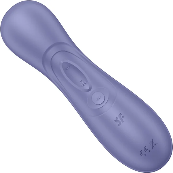 Satisfyer Pro 2 Generation 3 App Enabled Pressure Wave Rechargeable Waterproof Stimulator - Lilac