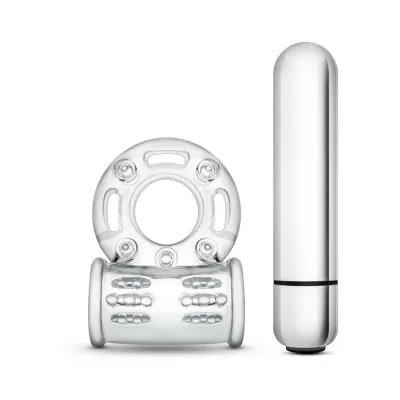 Cock Rings Blush 10 Function Mega Bull Ring Blue